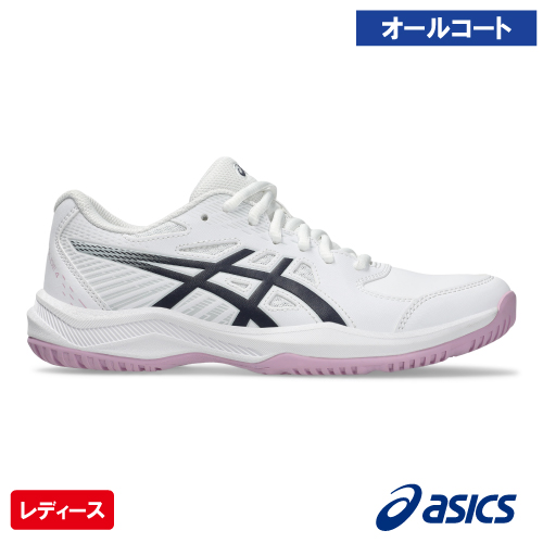 アシックス レディ コート スライド 4 AC （asics 1042A283 100カラー） テニスシューズ レディース オールコート用 25SS