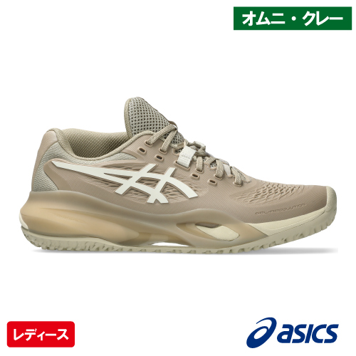 アシックス レディ ゲル レゾリューション テン OC（asics LADY GEL-RESOLUTION X OC 1042A292 200）テニスシューズ レディース オムニクレー用 26SS