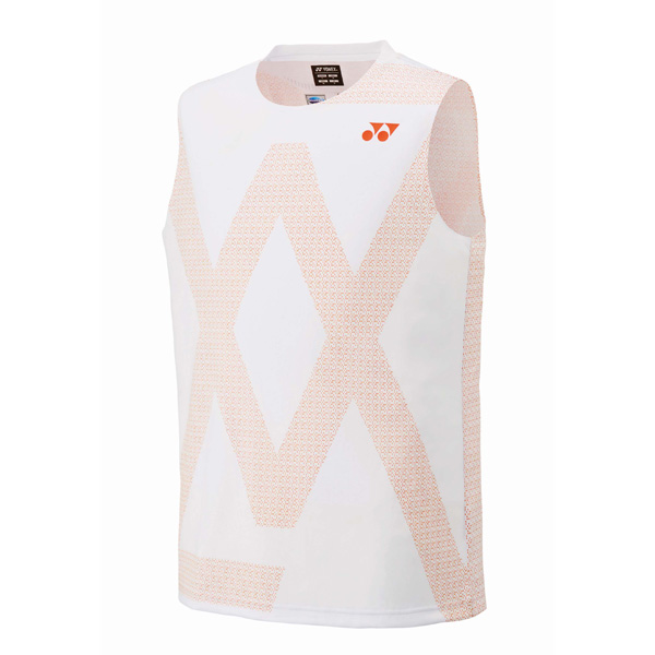 【アクセルセン選手】ヨネックス VAメンズゲームシャツ（ノースリーブ） （ 10687-686 ）[ YONEX MS メンズ ]25FW