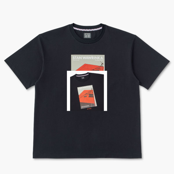ヨネックス スタン・ワウリンカ引退記念 ユニTシャツ （ 16964Y-007 ）[ YONEX MS メンズ ]26FW