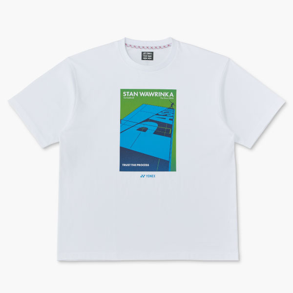 ヨネックス スタン・ワウリンカ引退記念 ユニTシャツ （ 16964Y-011 ）[ YONEX MS メンズ ]26FW