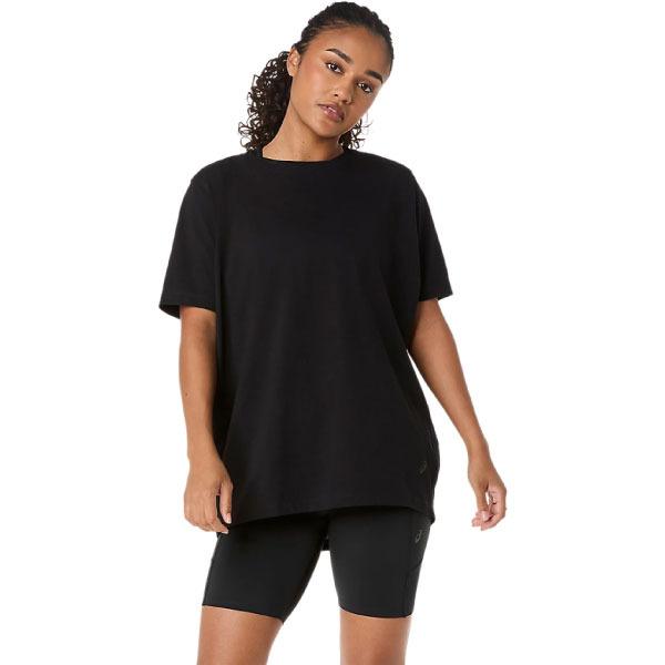 アシックス NAGINOオーバーサイズシャツ （ 2032D368-001 ）[ asics LS レディース ]26SS