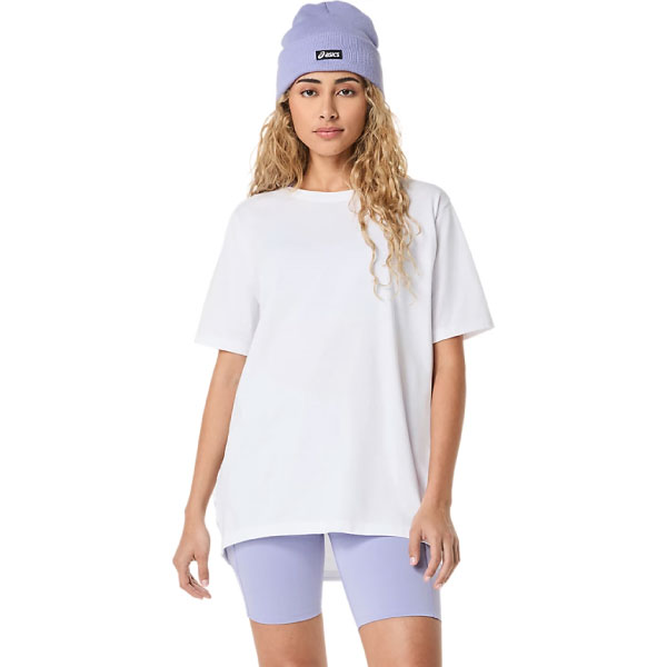 アシックス NAGINOオーバーサイズシャツ （ 2032D368-100 ）[ asics LS レディース ]26SS