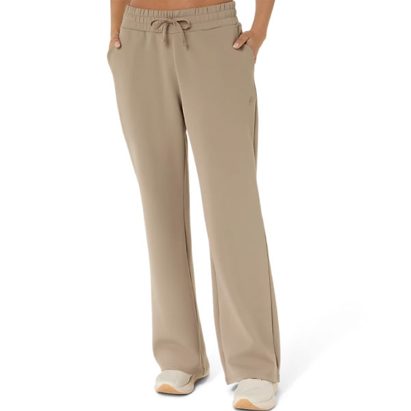 アシックス NAGINO REFINED TEXTURE スウェットフレアパンツ （ 2032D371-200 ）[ asics LSWP レディース ]26FW