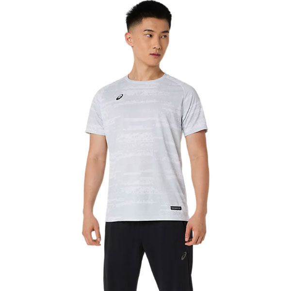 アシックス ドライサマーニットショートスリーブシャツ （ 2033C035-100 ）[ asics MS メンズ ]26SS