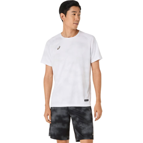 アシックス ドライグラフィックショートスリーブシャツ （ 2033C038-100 ）[ asics MS メンズ ]26SS