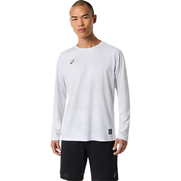 アシックス ドライグラフィック長袖シャツ （ 2033C189-100 ）[ asics MS メンズ ]26FW