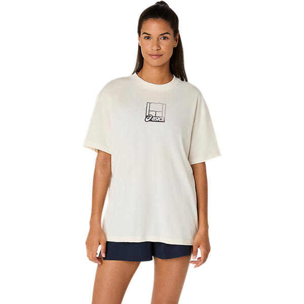 アシックス ウイメンズグラフィック半袖シャツ （ 2042A384-100 ）[ asics LS レディース ]25FW