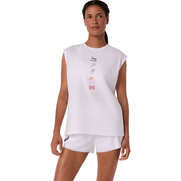 アシックス ウイメンズグラフィックシャツ （ 2042A393-101 ）[ asics LS レディース ]26SS