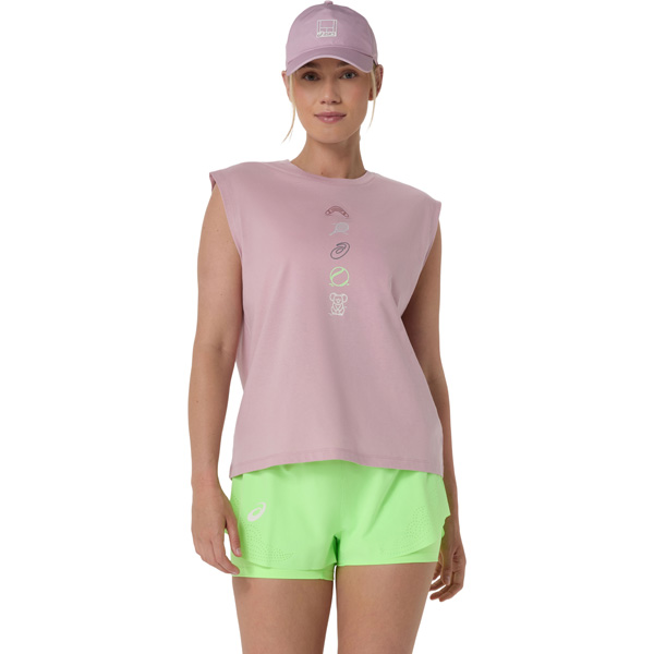 アシックス ウイメンズグラフィックシャツ （ 2042A393-700 ）[ asics LS レディース ]26SS