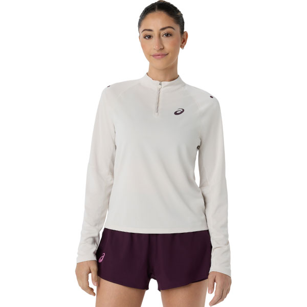 アシックス ウイメンズハーフジップ長袖シャツ （ 2042A461-250 ）[ asics LS レディース ]26FW