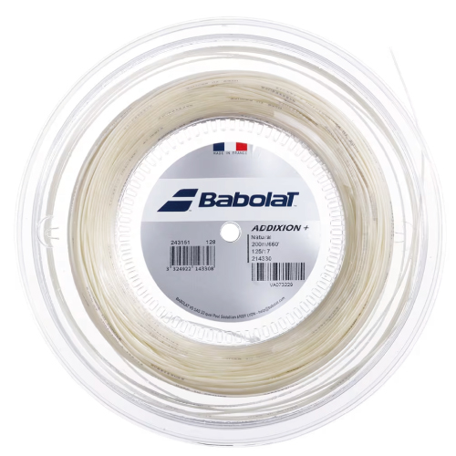 バボラ アディクション プラス 200mリール  (BabolaT ADDIXION+ 200m REEL 243151) 硬式テニスストリング ナイロン(マルチ)