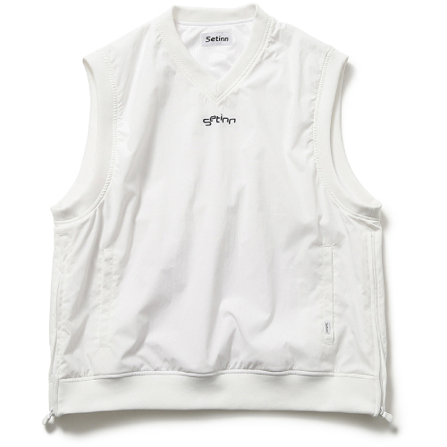 【SALE】セットイン Trainer Vest （ 24S-006-WH ）[ Setinn MSB メンズ ]24SS