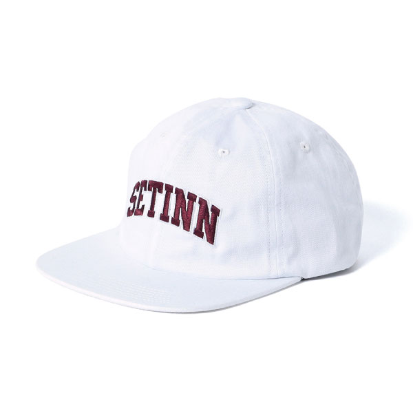 セットイン College Logo Cap （ 25F-006-WH ）[ Setinn CP アクセサリー ]25FW【メーカー取寄せ商品】