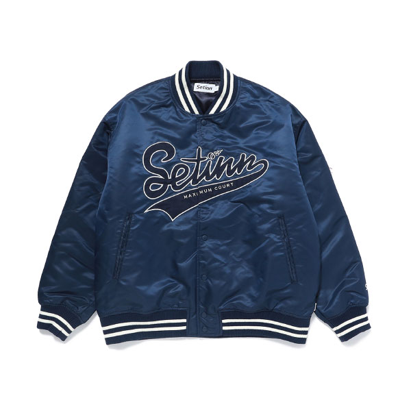 セットイン Stadium Jumper （ 25F-009-NV ）[ Setinn MWJ メンズ ]25FW