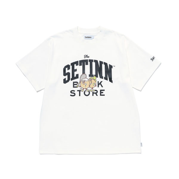 セットイン STN Bookstore Tee （ 25F-018-WH ）[ Setinn MS メンズ ]25FW【メーカー取寄せ商品】