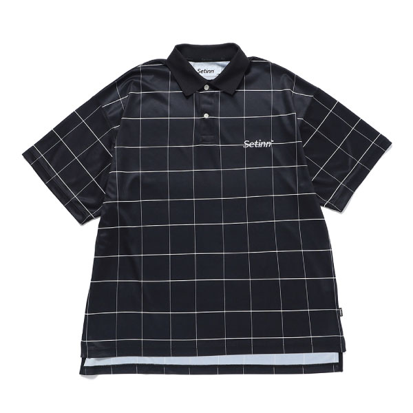セットイン Game Polo （ 25F-037-BK ）[ Setinn MS メンズ ]25FW