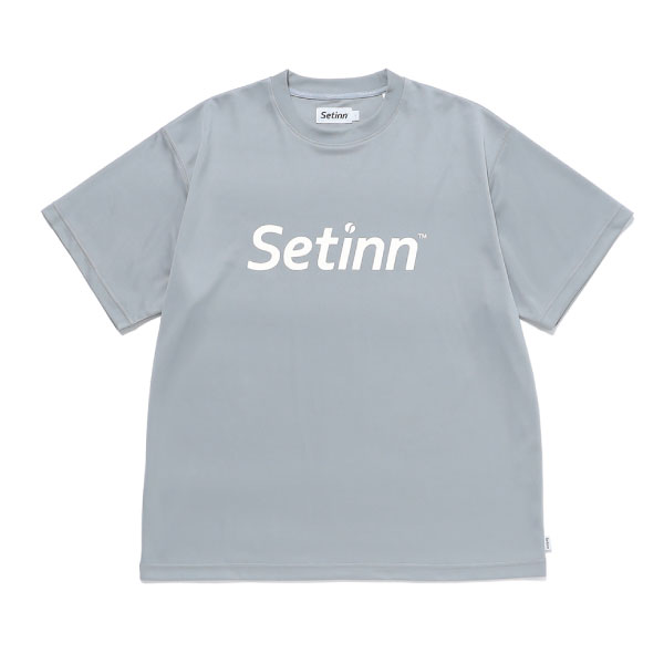 セットイン  Script Practice Shirt （ 25F-050-GY ）[ Setinn MS メンズ ]25FW