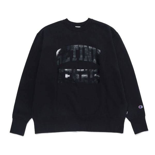 セットイン Champion STN TENNIS Crew Sweat （ 25F-056-BK ）[ Setinn MSWS メンズ ]25FW