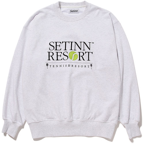 セットイン STN Resort Crew Sweat （ 25S-014-AS ）[ Setinn MSWS メンズ ]25SS【メーカー取寄せ商品】
