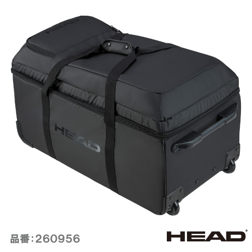 ヘッド ツアー トラベル バッグ (HEAD  Tour Travel Bag 260956 BK) BAG ラケットバッグ 26SS【メーカー取寄せ商品】