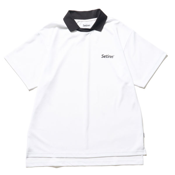 セットイン Game Polo （ 26F-005-WHITE ）[ Setinn MS メンズ ]26FW