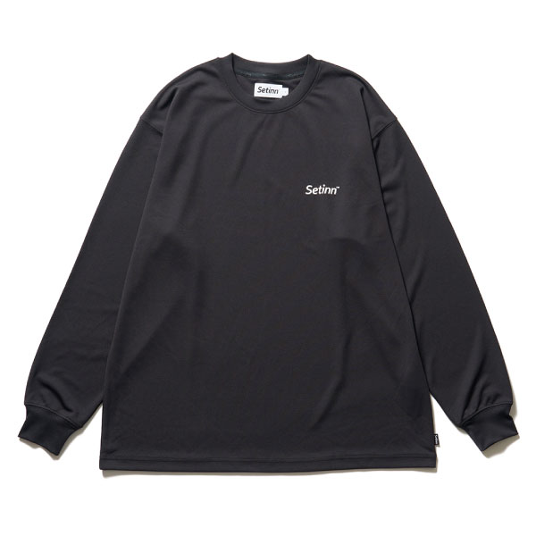セットイン Practice Long Sleeve （ 26F-010-BLACK ）[ Setinn MS メンズ ]26FW