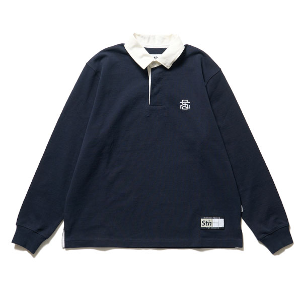 セットイン STN Rugby Shirt （ 26F-024-NAVY ）[ Setinn MS メンズ ]26FW