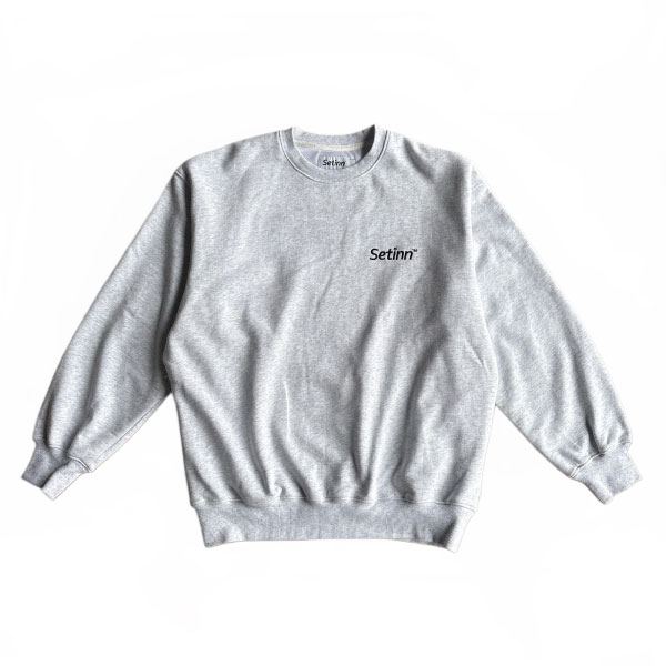 セットイン Script Crew Sweat （ 26F-030-ASH ）[ Setinn MSWS メンズ ]26FW