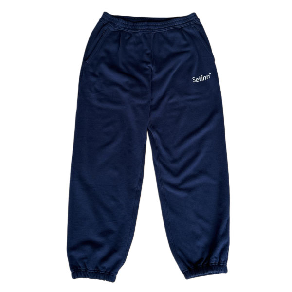 セットイン Script Sweat Pants （ 26F-031-NAVY ）[ Setinn MSWP メンズ ]26FW