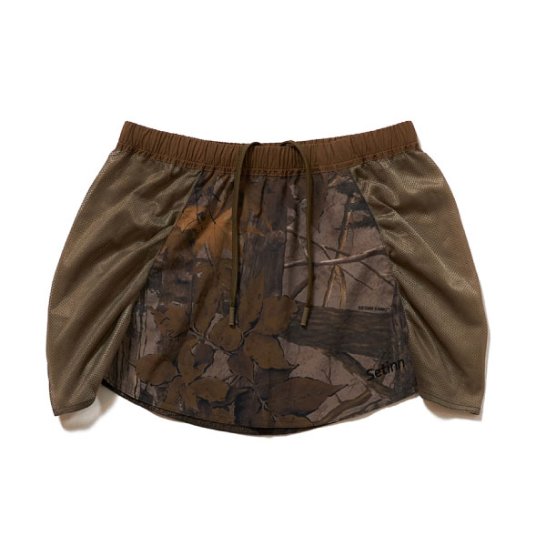 セットイン W's Warm Up Mesh Skort （ 26S-011-REALTREE ）[ Setinn SK レディース ]26SS