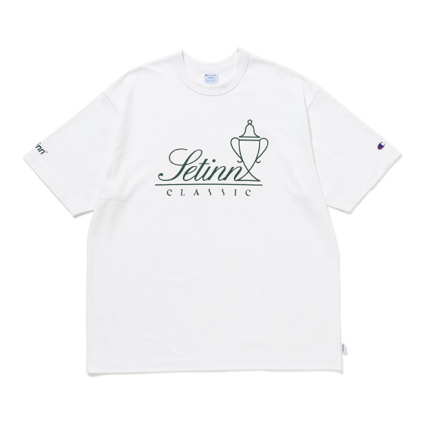 セットイン Tennis Lounge Tee （ 26S-021-WHITE ）[ Setinn MS メンズ ]26SS
