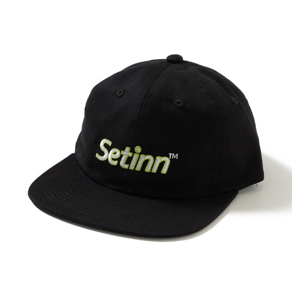 セットイン Script Outline Cap （ 26S-024-BLACK ）[ Setinn CP アクセサリー ]26SS