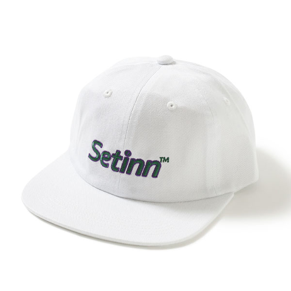セットイン Script Outline Cap （ 26S-024-WHITE ）[ Setinn CP アクセサリー ]26SS