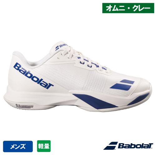 バボラ ジェット マッハ 4 SG M ( Babolat JET MACH 4 SG M 30S26627B 1115) テニスシューズ メンズ オムニクレー用 26SS
