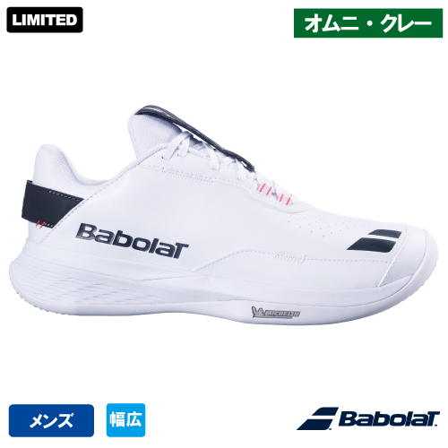 バボラ SFX エボ ウィンブルドン SG M (Babolat SFX EVO WIMBLEDON SG M 30S26962C) テニスシューズ メンズ オムニ・クレー 26FW