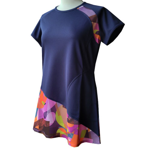 【SALE】ルフ グラフィックアートチュニック （ 318OP-N ）[ Loeuf LS レディース ]23SS【メーカー取寄せ商品】