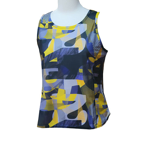 【SALE】ルフ グラフィックアートノースリーブ （ 318TA-BK ）[ Loeuf LS レディース ]24SS【メーカー取寄せ商品】