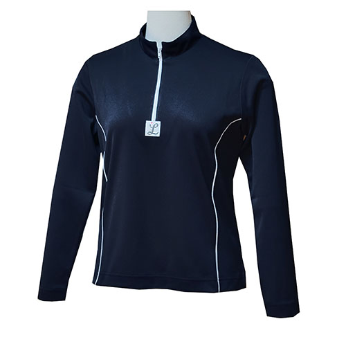 【SALE】ルフ 長袖ジップアップ （ 323SHE-N ）[ Loeuf LWJ レディース ]23SS【メーカー取寄せ商品】