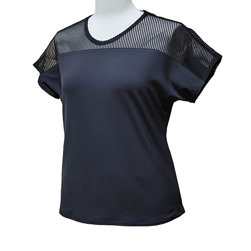 【SALE】ルフ ピケチュールTシャツ （ 330TB-BK ）[ Loeuf LS レディース ]24SS