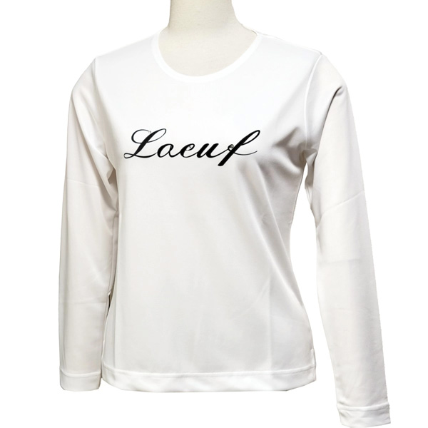 【SALE】ルフ ロゴプリント長袖Tシャツ （ 342TE-W ）[ Loeuf LS レディース ]25FW