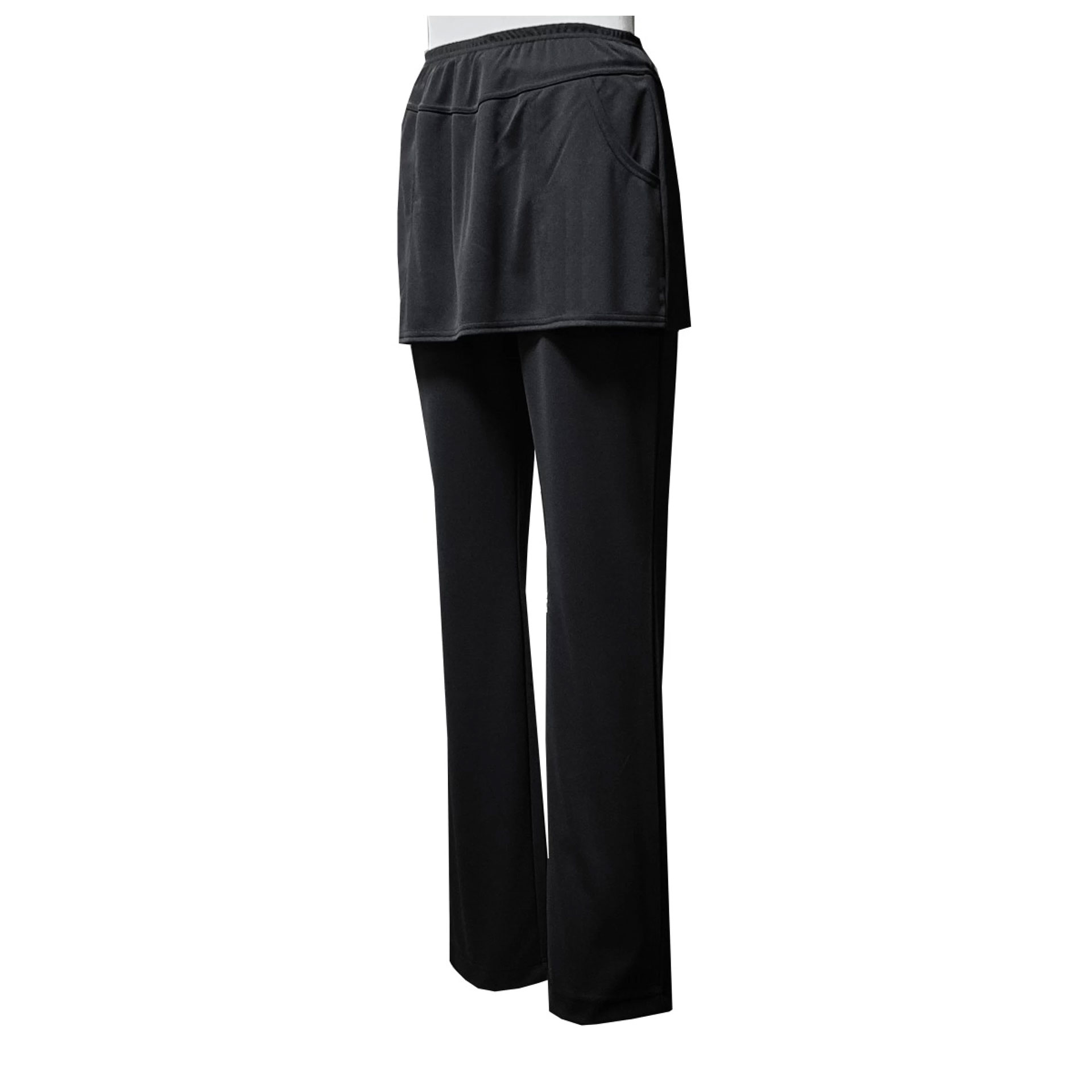 ルフ 薄手スコート付きパンツ （ 346PA-BK ）[ Loeuf LWP レディース ]26SS【メーカー取寄せ商品】
