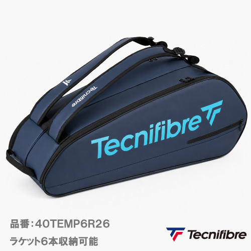 【予約商品 9月中旬発売予定】テクニファイバー ツアー エンデュランス テンポ 6R (Tecnifibre TOUR ENDURANCE TEMPO 6R 40TEMP6R26) BAG ラケットバッグ 26FW