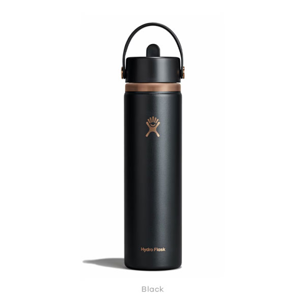 【数量限定】ハイドロフラスク ARC 24oz WIDE FLEX STRAW CAP （ 8902520208261-BK ）[ Hydro Flask GAC アクセサリー ]26FW