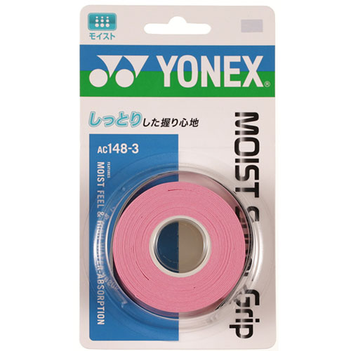 ヨネックス AC148-3 モイストスーパーグリップ （3本入） [ YONEX グリップテープ グッズアクセサリー ]