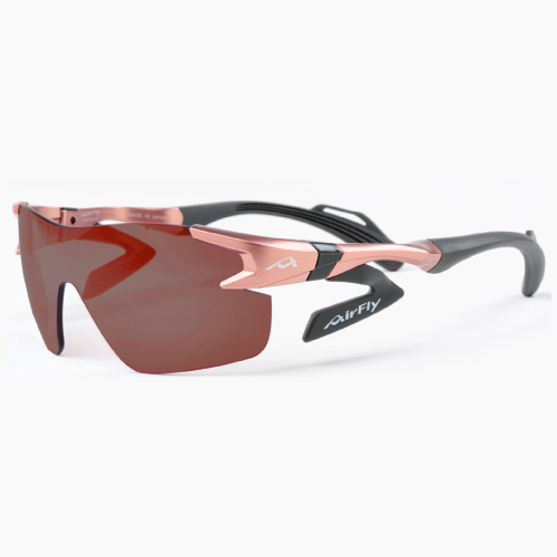 エアフライ 鼻パッドのないスポーツサングラス（Air Fly AF-302-C-4HCPR）ACC サングラス 26SS