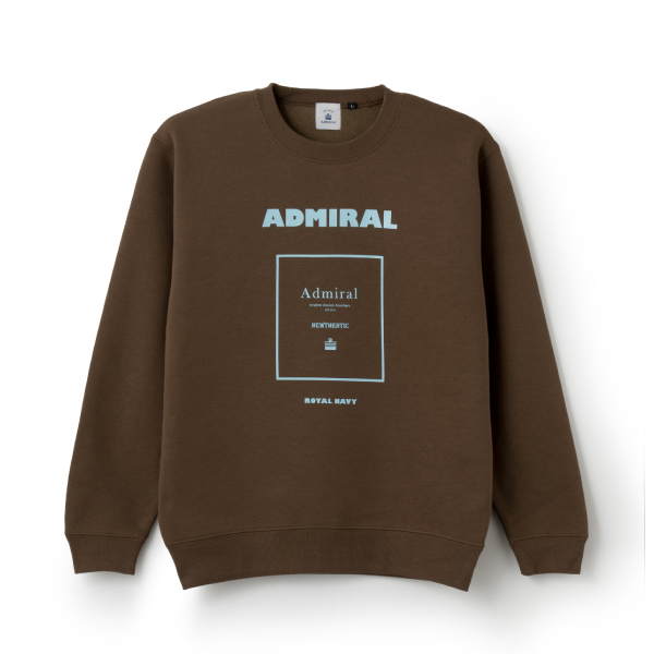 アドミラル クルー裏起毛スウェット （ ANLA506-22 ）[ Admiral LSWS レディース ]25FW