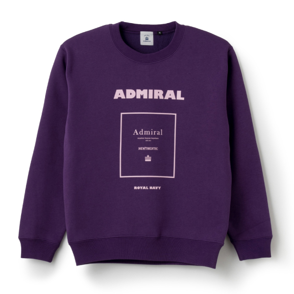 アドミラル クルー裏起毛スウェット （ ANLA506-50 ）[ Admiral LSWS レディース ]25FW