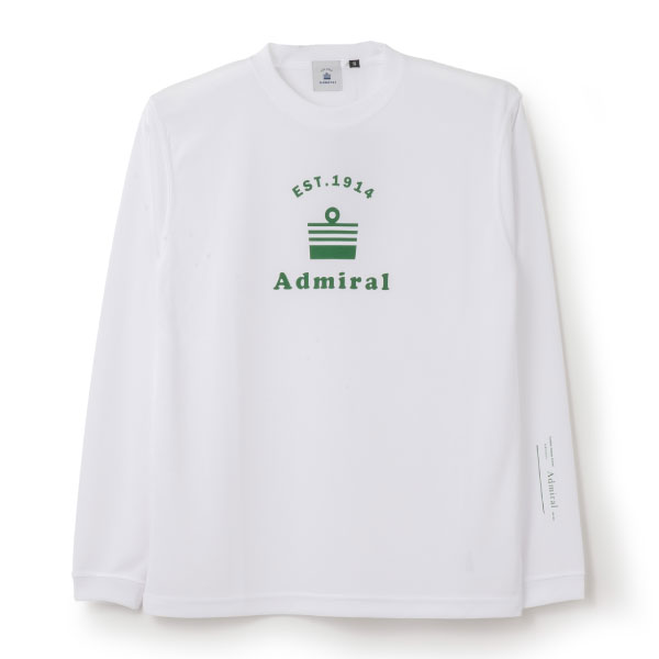 アドミラル ドライシルキーロングスリーブＴ （ ANMA606-00 ）[ Admiral MS メンズ ]26SS