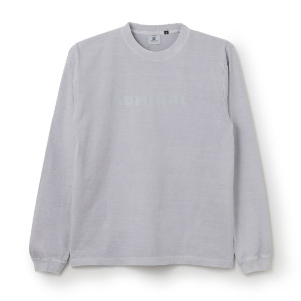 アドミラル ピグメントロングスリーブTシャツ （ ANUN607-15 ）[ Admiral MS メンズ ]26FW【メーカー取寄せ商品】